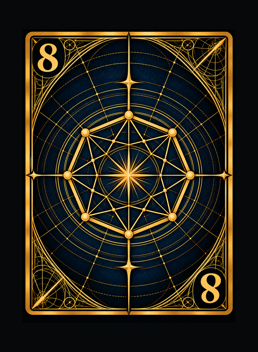 8 card