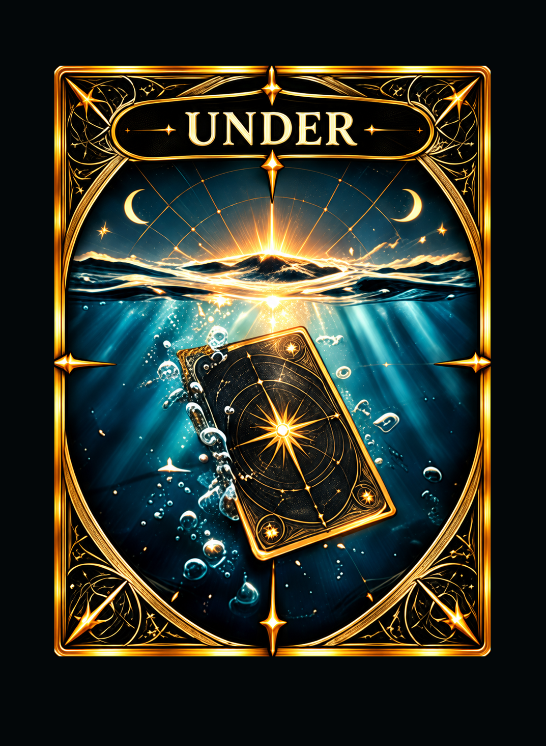 Under card